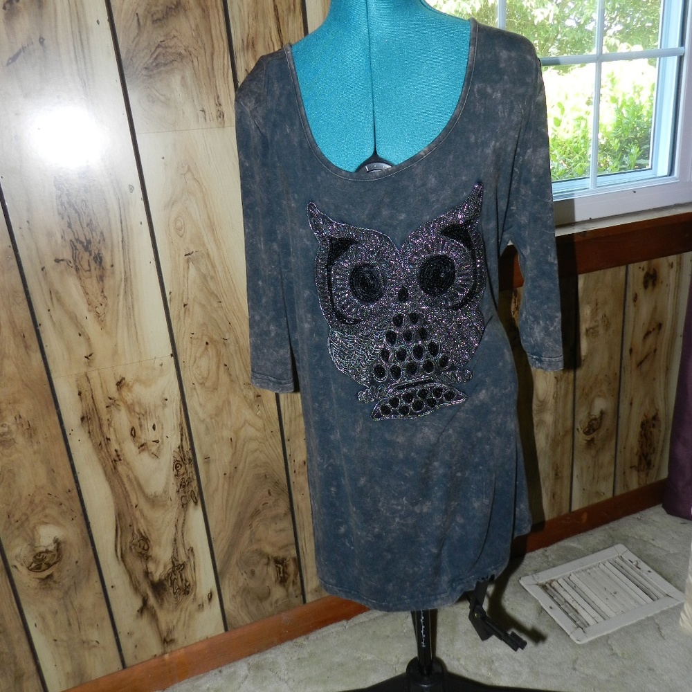 POL Owl Top Size Large